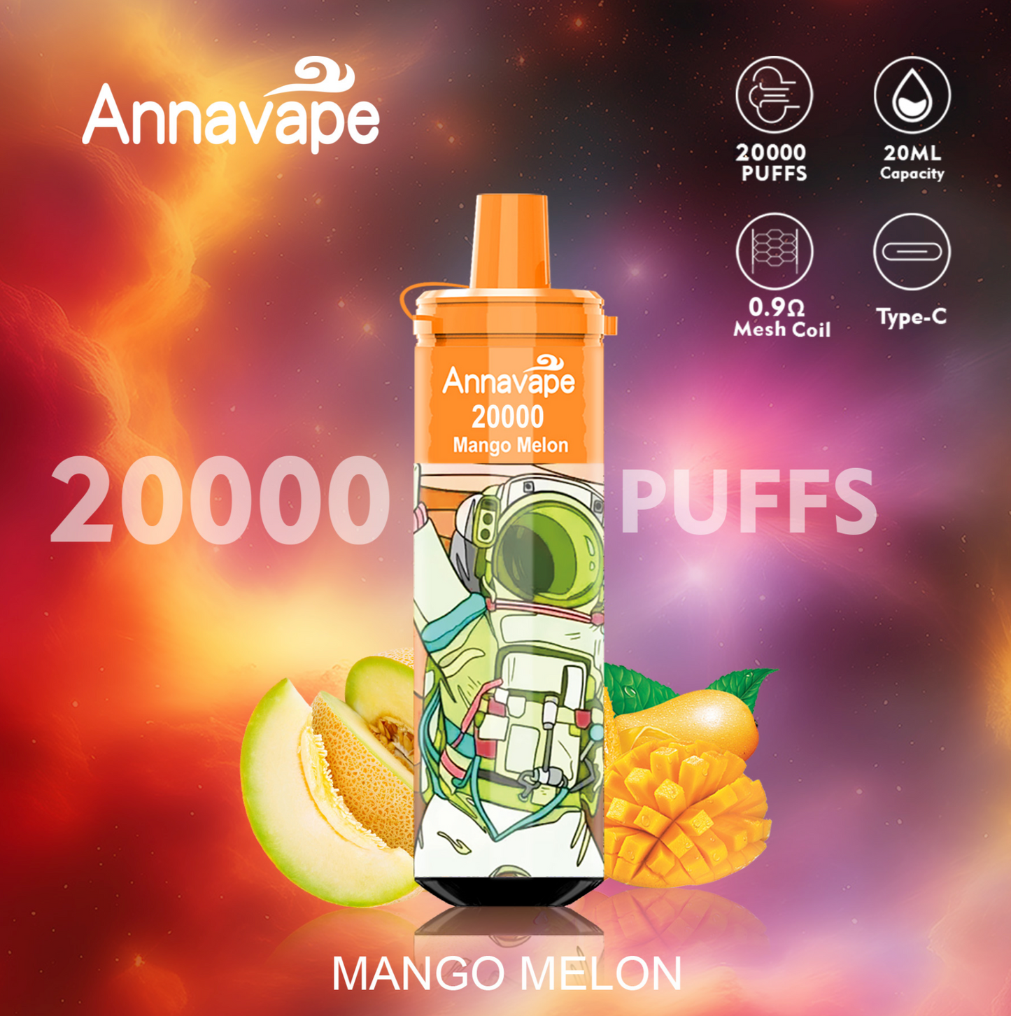 Annavape 20.000 Puffs