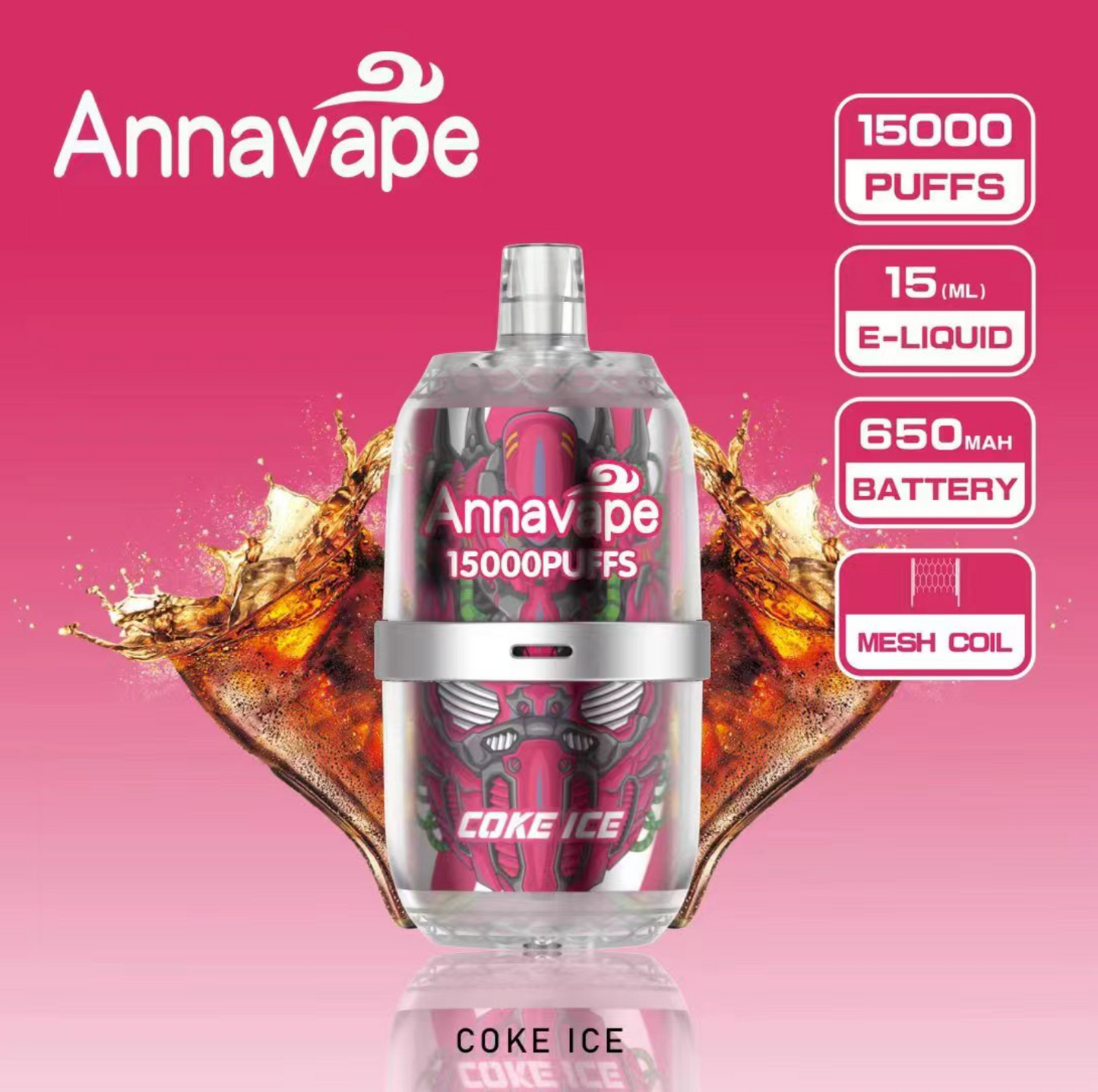 Annavape 15.000 Puffs