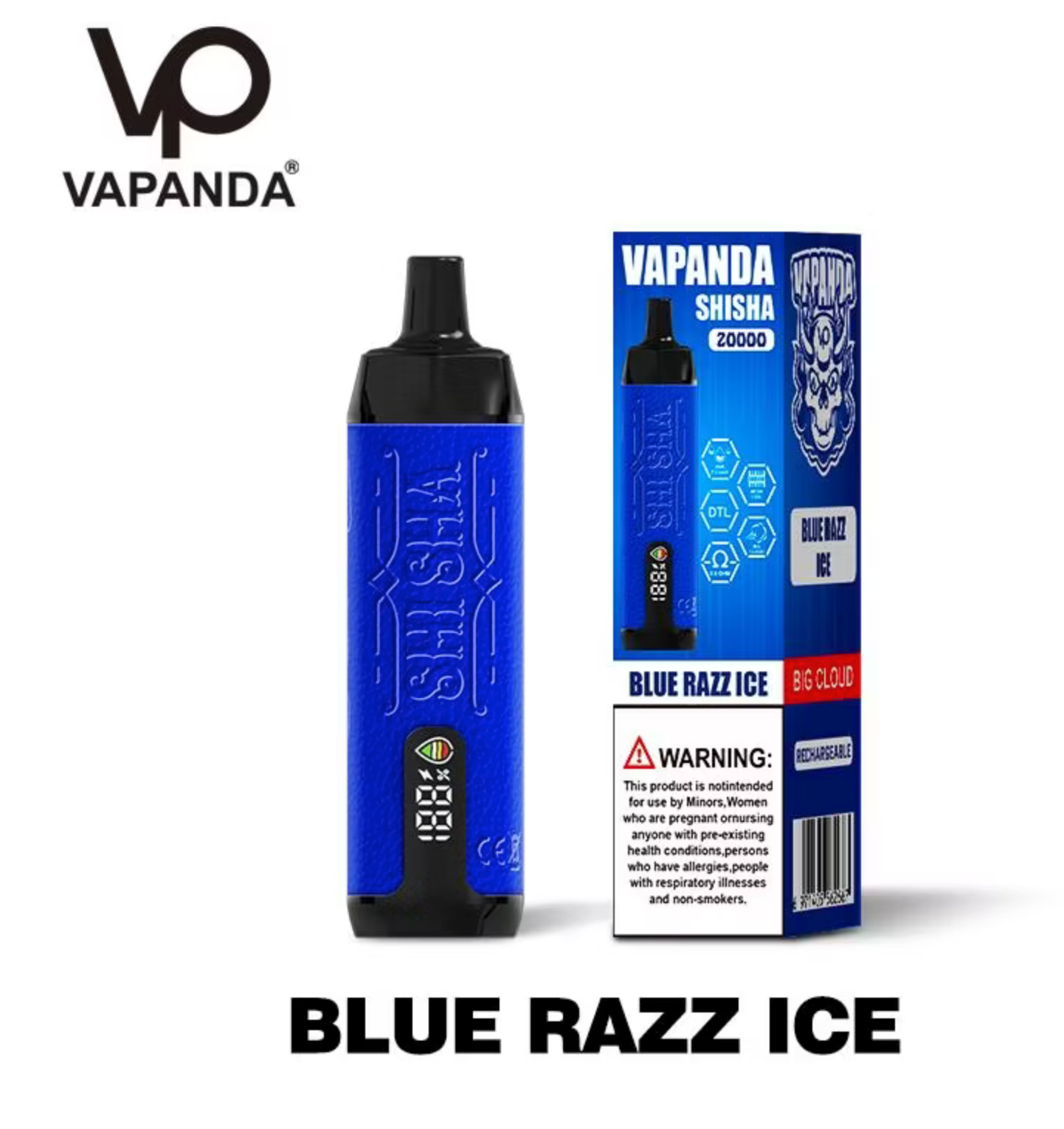 Vapanda Shisha Vapes 20.000 Puffs